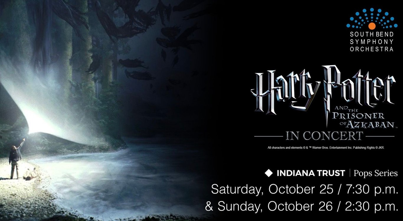 🪄 Harry Potter & The Prisoner of Azkaban In Concert @ the Morris, from Get South Bend: 🍀 Presents: Harry Potter In Concert!