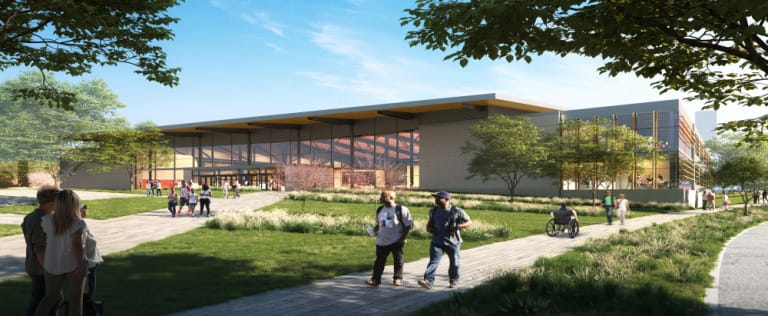 (Rendering courtesy of IU Indy)