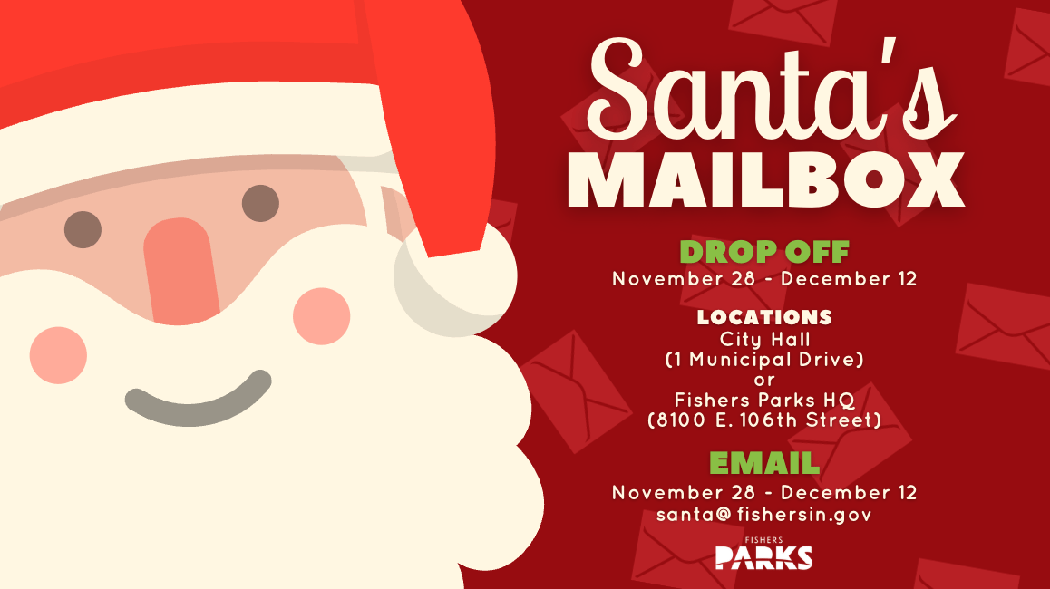 Last Chance to Get a Letter From Santa, from Get Fishers: ⛵ We Have Santa's Schedule
