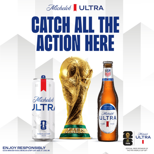 Michelob ULTRA is bringing the ultimate FIFA World Cup watch parties to Fishers.