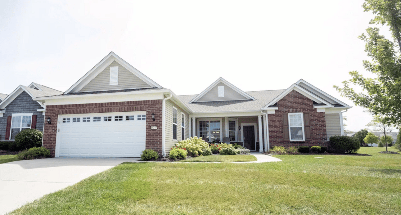Speaking of homes, check out this beautiful ranch in Fishers' premier 55+ community (Del Webb of course).