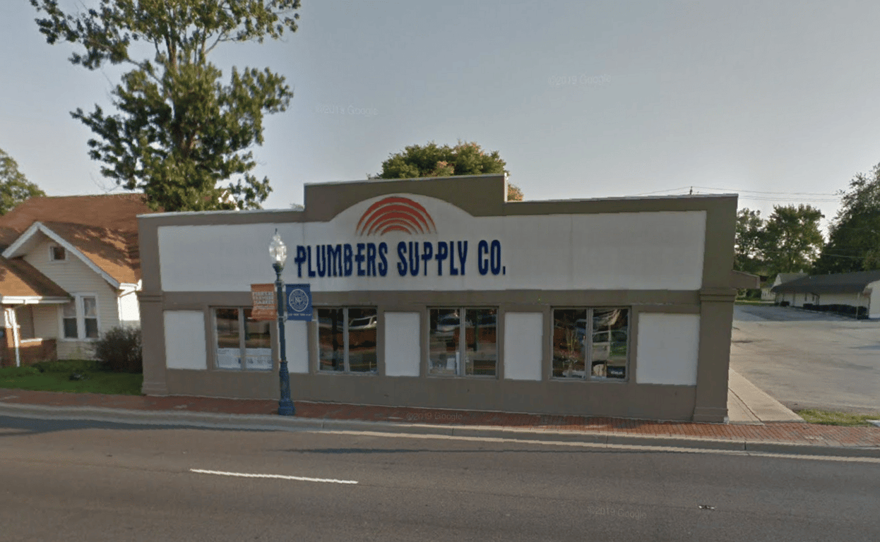 Goodbye, Plumbers Supply Co building 🫡, from Get Fishers: ⛵ Frank's Golf Guide ⛳️