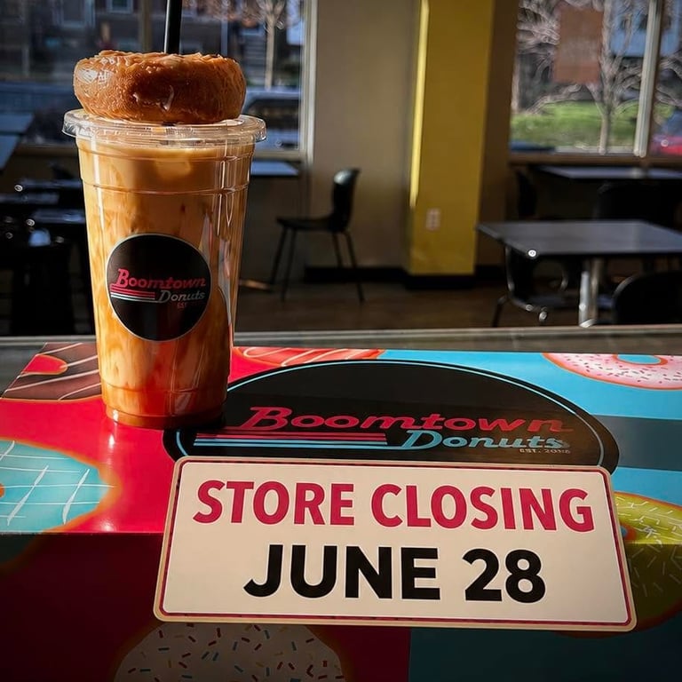 Boomtown Donuts Closing, from Get Fishers: ⛵The Biggest Weekend of Summer Starts Now