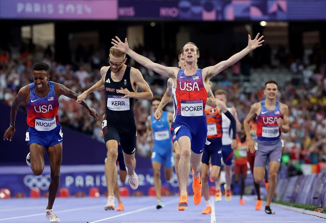 Cole Hocker wins Gold (a 21-1 Longshot)