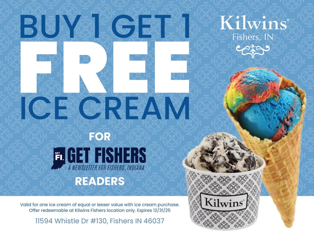 Kilwins Fishers - BOGO Ice Cream for Get Fishers Readers!*, from Get Fishers: ⛵ New Restaurant is Open