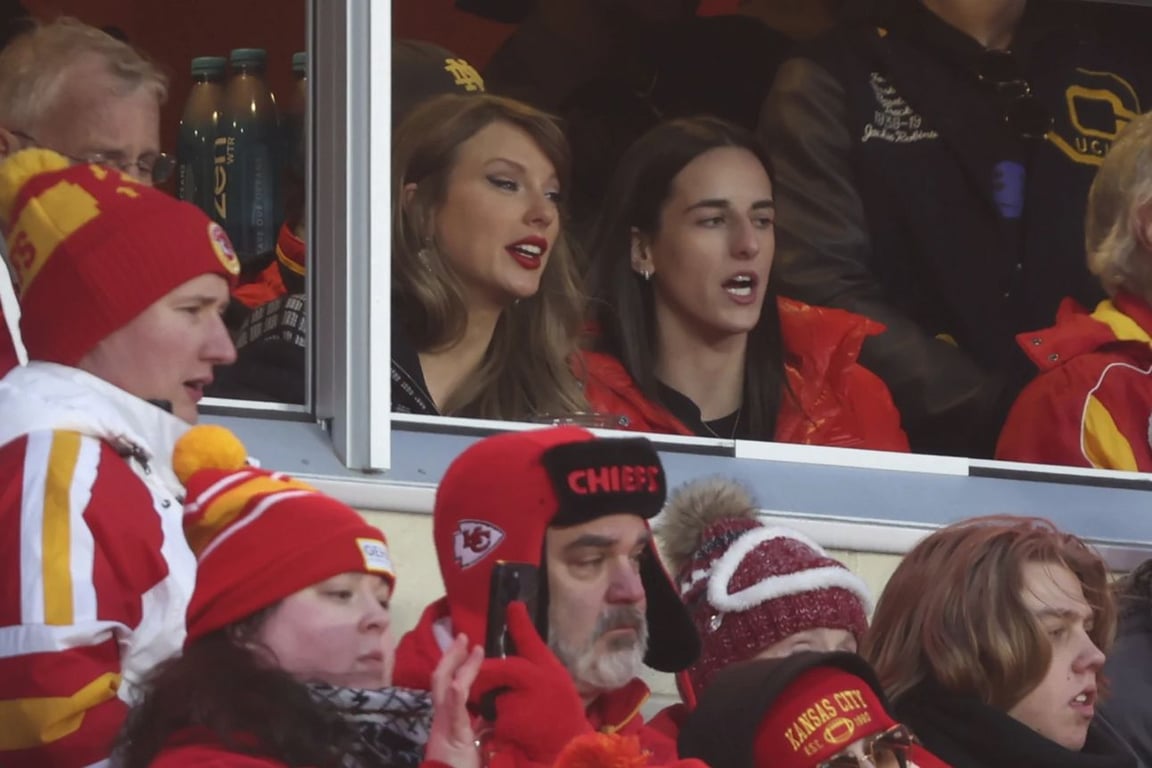 Caitlin Clark Supports Indy Ignite, then K.C. Chiefs with Taylor Swift, from Get Indiana: 🛞 Indiana's Favorite Off-Road
