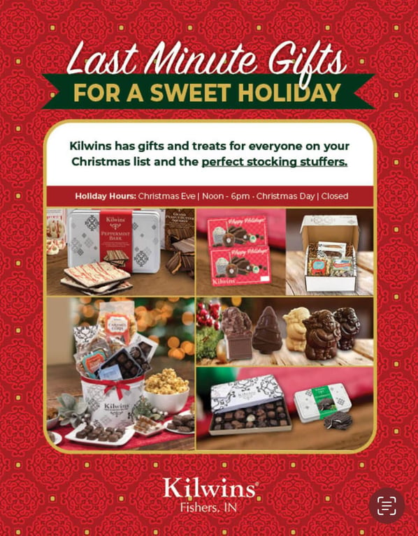 Kilwins Fishers - The Perfect Fishers Stop for Last Minute Gifts, from Get Fishers: ⛵ Gaming Facility Opens in Fishers