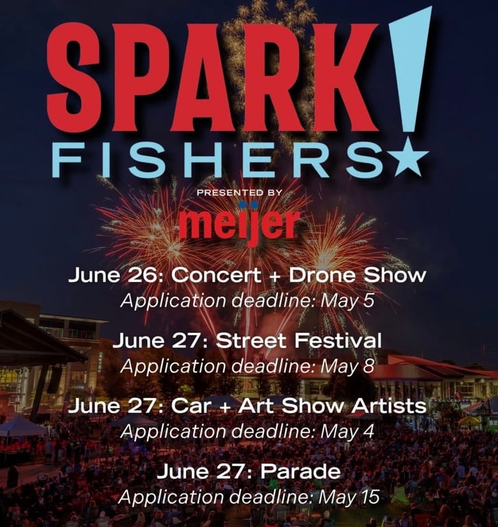 Save the Dates, from Get Fishers: ⛵ Where You Can Vote Early