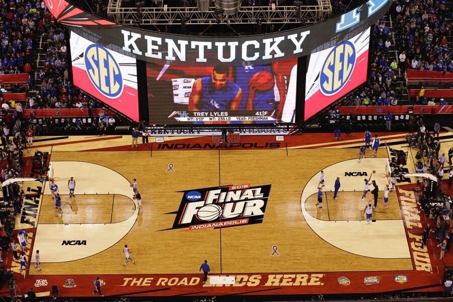 2015 Final Four hosted in Indianapolis