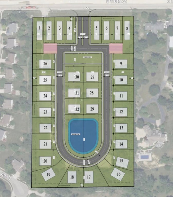 Proposal For 116th Neighborhood, from Get Fishers: ⛵Two DORAs & A Chicken Restaurant Coming To Fishers?