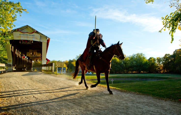 The Headless Horseman, from Get Fishers: ⛵Fall Is Officially Here