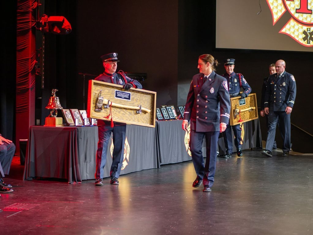 🏅Fire Department awards, from Get Fishers: ⛵️ TY4YS