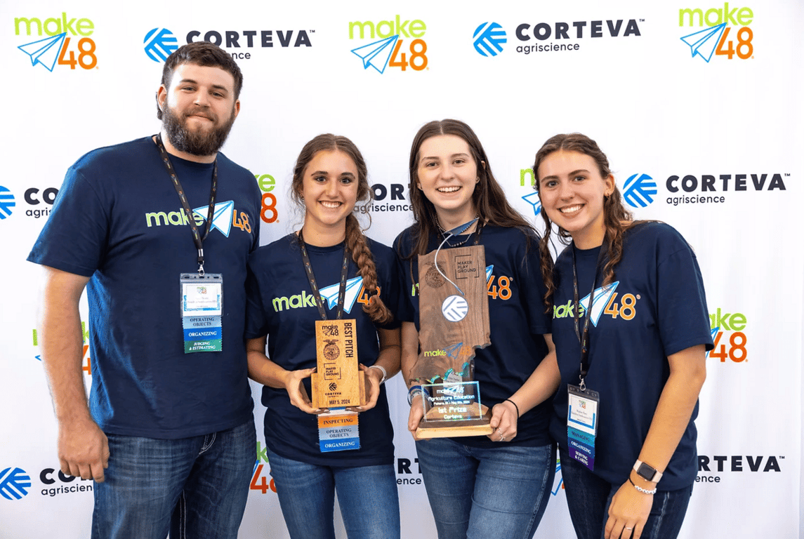 Team Members: Ellie Taylor, Meghan Haws, Eliza Uliczny, and Sam Uliczny (team captain).
