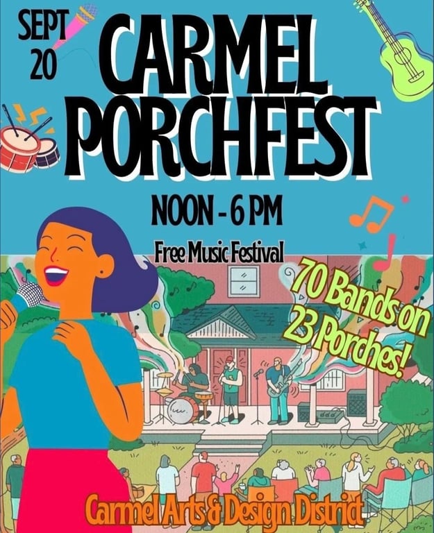 Carmel Porch Fest, from Get Fishers: ⛵Oktoberfest Celebrations