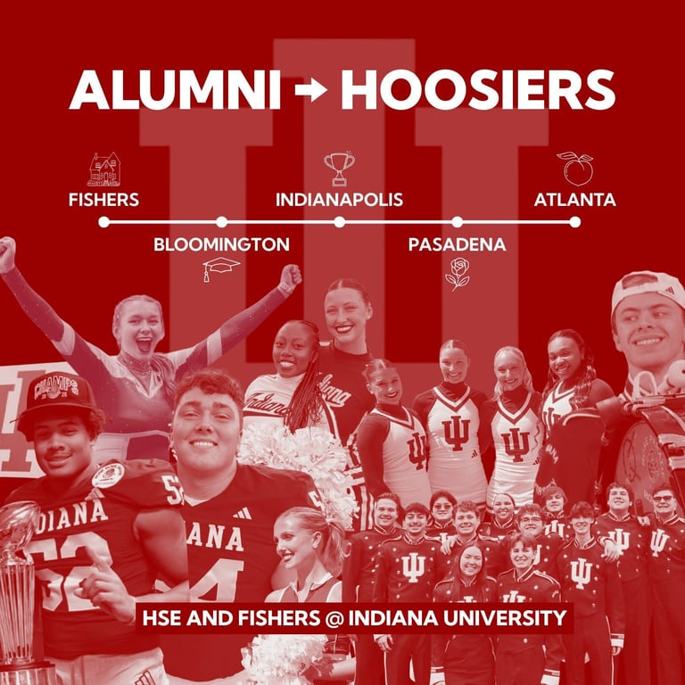 Local Alumni Heading to the National Championship, from Get Fishers: ⛵ Hoosier Hype in Fishers