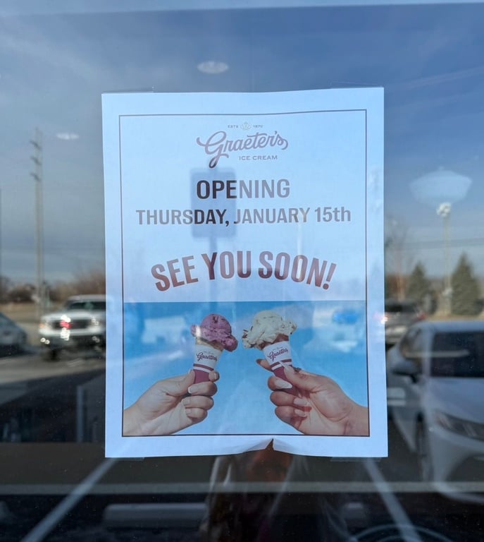 Graeter’s Opening Tomorrow, from Get Fishers: ⛵ Hoosier Hype in Fishers