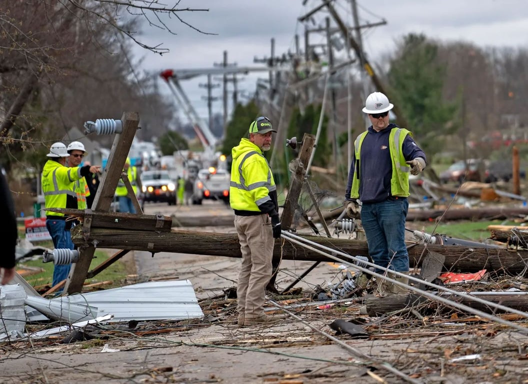 EF3 Tornado, from Get Indiana: 10,000 Reasons Why this IN Town is the Sweetest 🥧