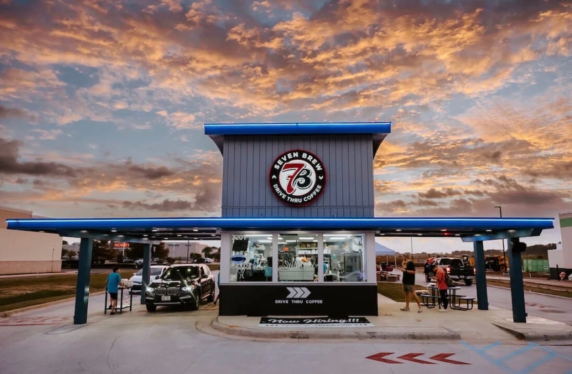 Fishers is getting a 7 Brew Coffee at 8764 E 96th Street, which is right across from the Starbucks and Dunkin’.