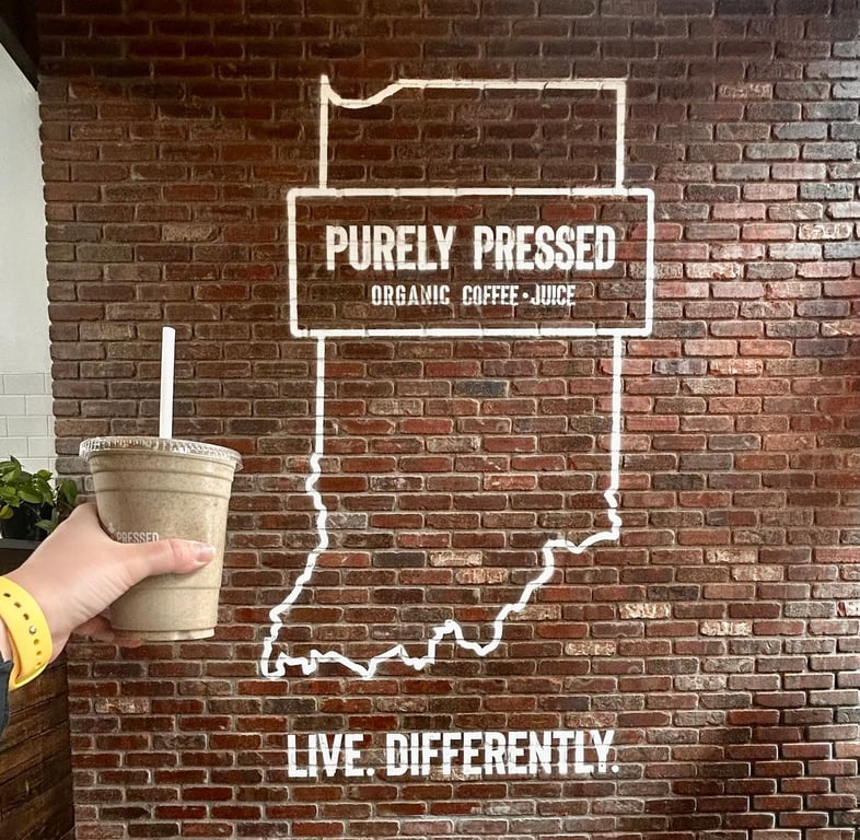 The Coffee Trail: Purely Pressed ☕️, from Get South Bend: 🍀 First Fridays in the Bend!