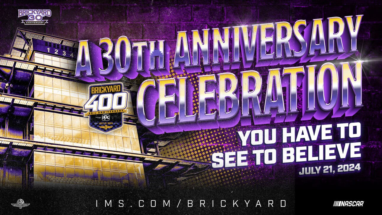 The Brickyard at IMS this week 🏁, from Get Fishers: ⛵ High flying action ✈️