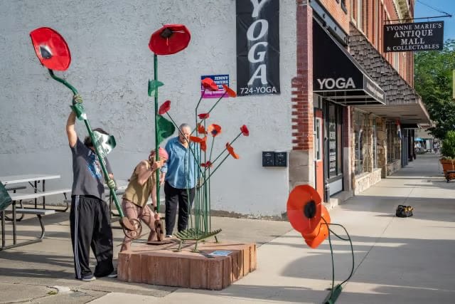 Sculpture Tour, from Get Indiana: 27 Reasons to Visit Decatur