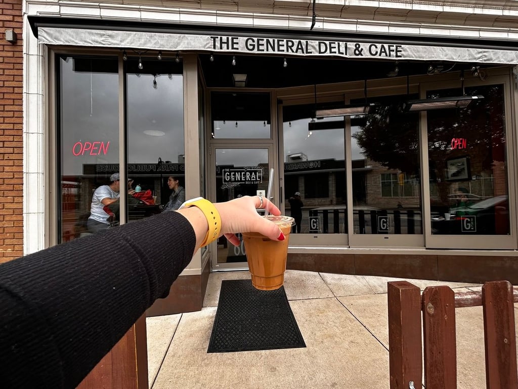 The General , located across from Howard Park on Jefferson, has been one of my OG coffee spots since I moved to the Bend.