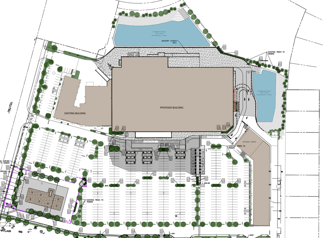 Renderings of building plans