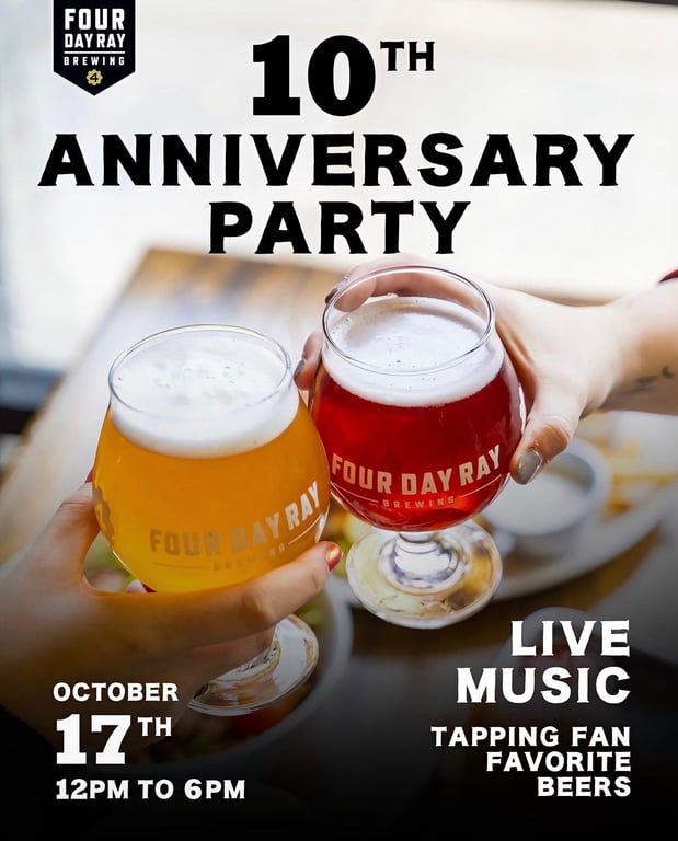 Cheers To 10 Years!, from Get Fishers: ⛵Restaurant Re-Grand Opening