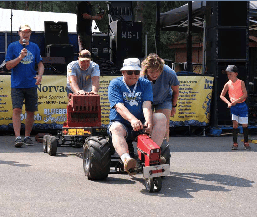 The Blueberry Festival Pedal Tractor Pull