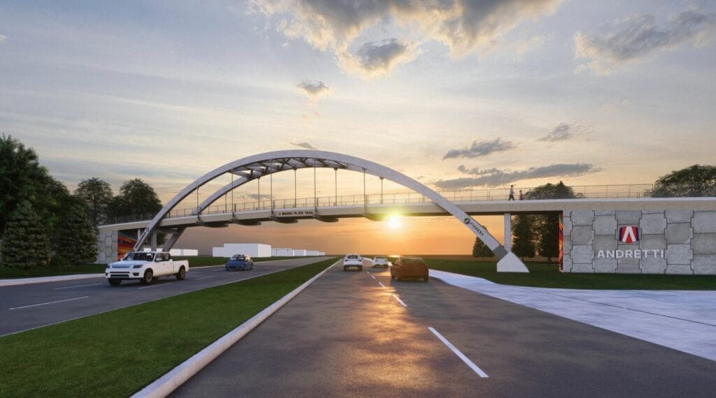 Pedestrian bridge over 96th Street opening early 2026