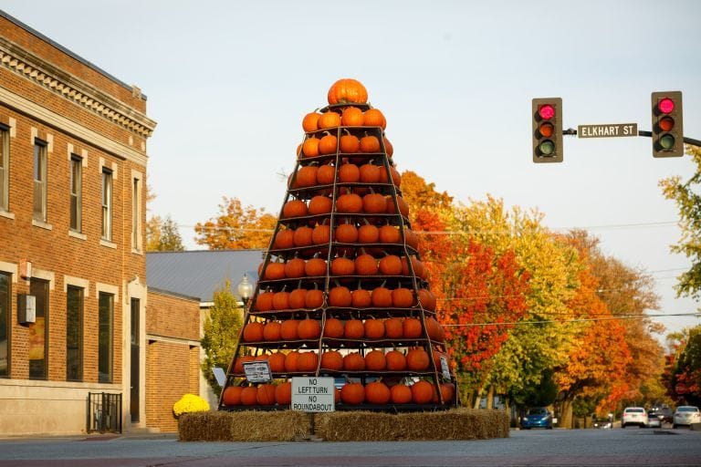 Pumpkin Tree, Wakarusa, IN.