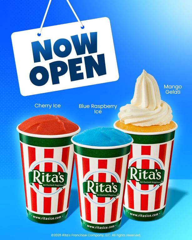 Rita’s Ice Back Open, from Get Fishers: ⛵ We've Got Your St. Patrick's Day Plans