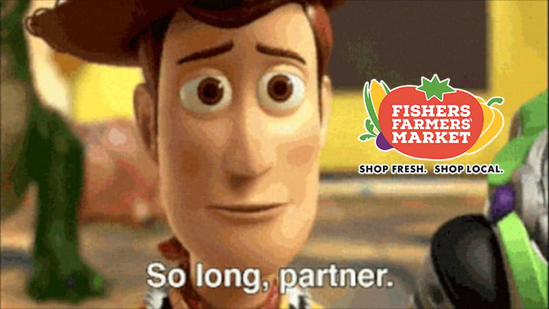 Closing day @ Saxony, from Get Fishers: ⛵️ So long, Saxony market