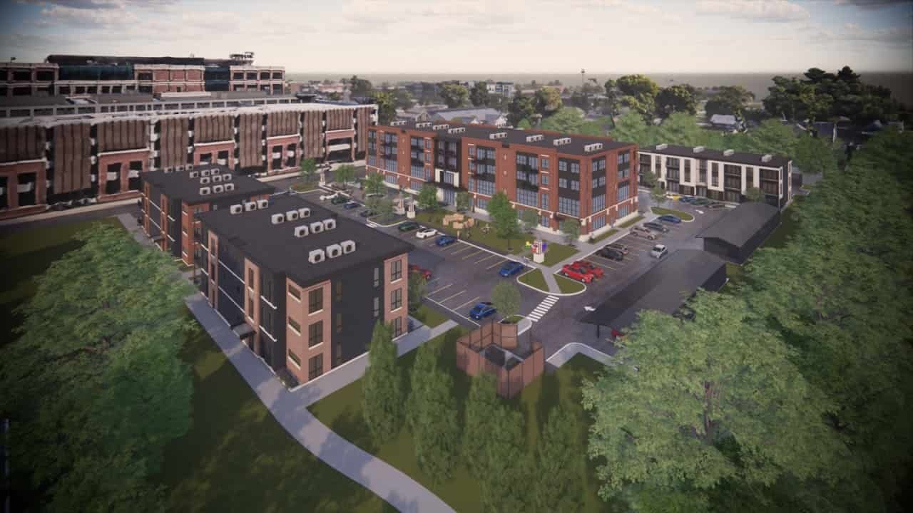 Rendering of District South Development