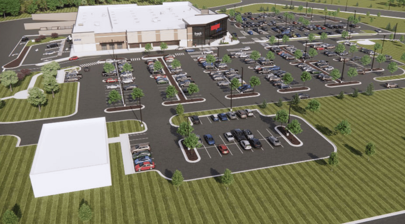 Rendering from Southeastern Parkway POV