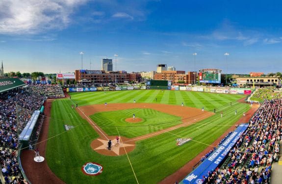 You know summer is almost here when the South Bend Cubs opens their gates for the first home game of the season!