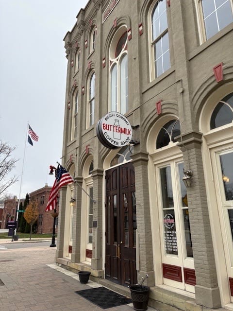 Buttermilk Biscuit Company & Coffee Shop, from Get Indiana: 🎄Christmas Light Shows You Can't Miss This December