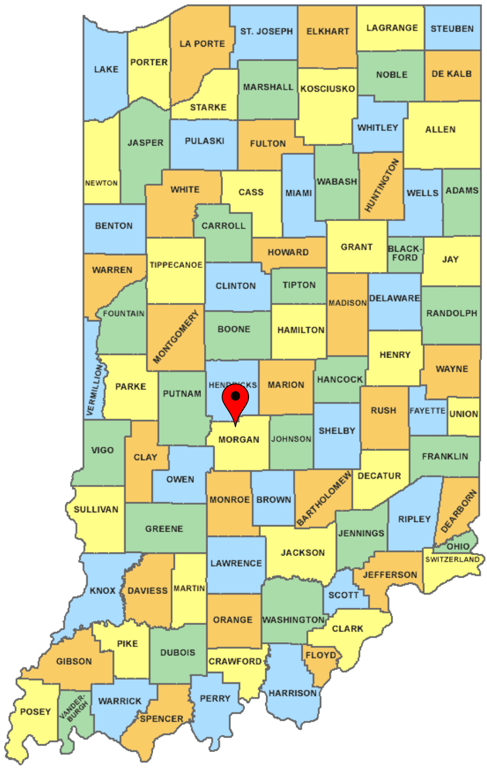 Fast Facts, from Get Indiana: 🏀⛹What is the Claim to Fame in Monrovia, IN?