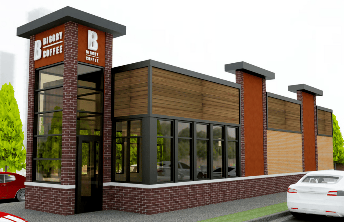 Biggby Coffee Renderings from re-zone proposals