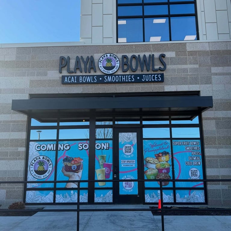 Playa Bowls Opening in Fishers, from Get Fishers: ⛵ Football & Free Doughnuts!