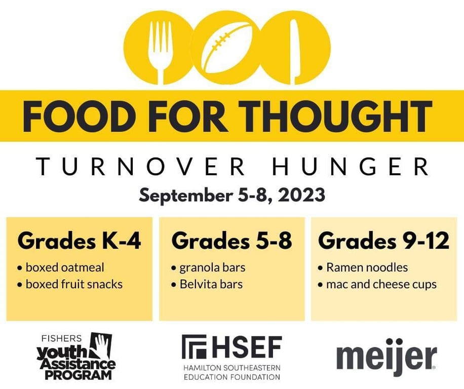 Food drive, from Get Fishers: ⛵️ Balloons ahoy!