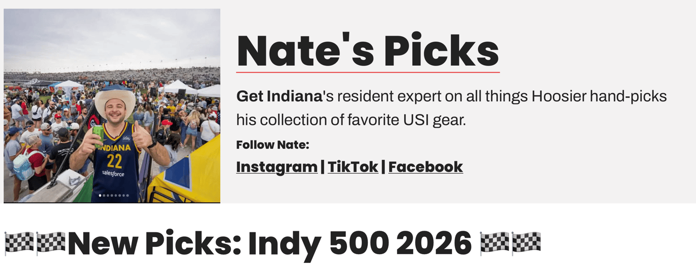 Upgrade Your Indy 500 Wardrobe, from Get Indiana: 🏕Spring Camping & Hiking at 5⃣ IN State Parks
