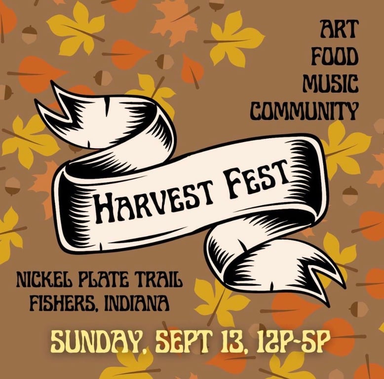 Sunday, September 13 Fishers Arts Council and Hamilton County Tourism is hosting the 7 th annual Harvest Fest .