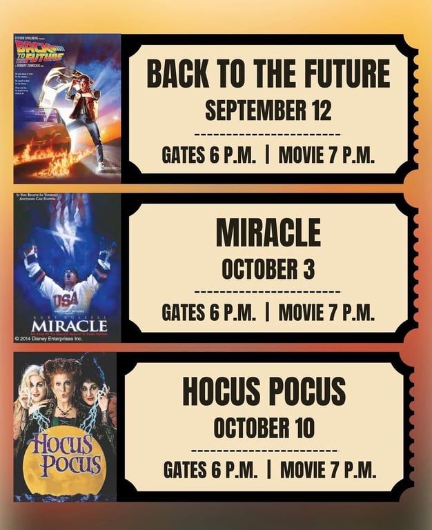 The Fishers Event Center is putting on Movies In The Plaza , where everyone is welcome to this free event to come watch classic movies.
