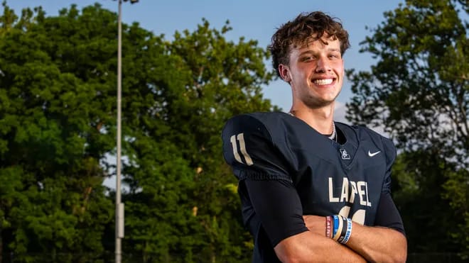 Lapel Having Historic Season Behind Senior QB Devin Craig, from Get Indiana: The Huge Candle on I-70? It's Home to a Glowing