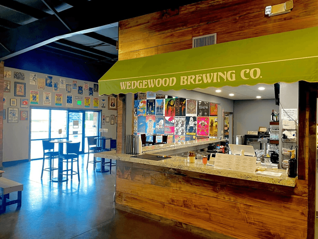Wedgewood Brewing Co., from Get Indiana: A Bridge and Brewpub You've Got to See to Believe 🌉🍺