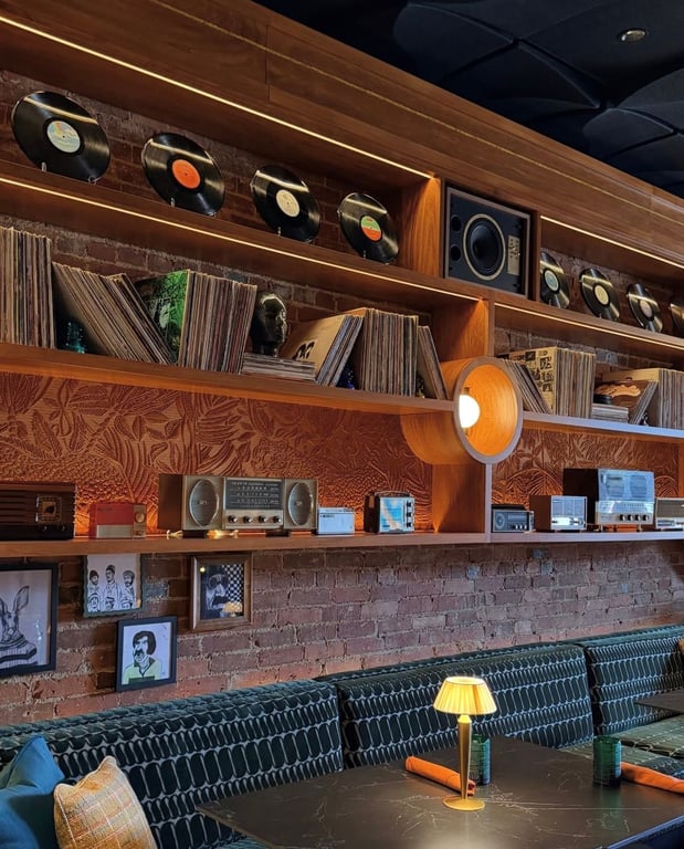 The Pretender Hi-Fi Lounge & Bar, from Get Fishers: ⛵A First-Of-Its-Kind Restaurant