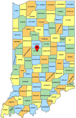 Fast Facts, from Get Indiana: Clock In to This Indiana Small Town: Lebanon ⏰