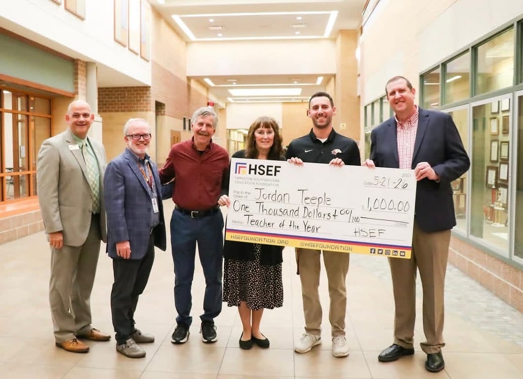 Your 2026 Teacher of the Year, from Get Fishers: ⛵ Kroger Grand Opening