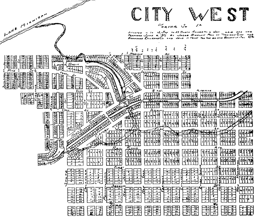 City West — The IN Ghost Town Without Ghosts, from Get Indiana: The IN Ghost Town... Buried Without Ghosts